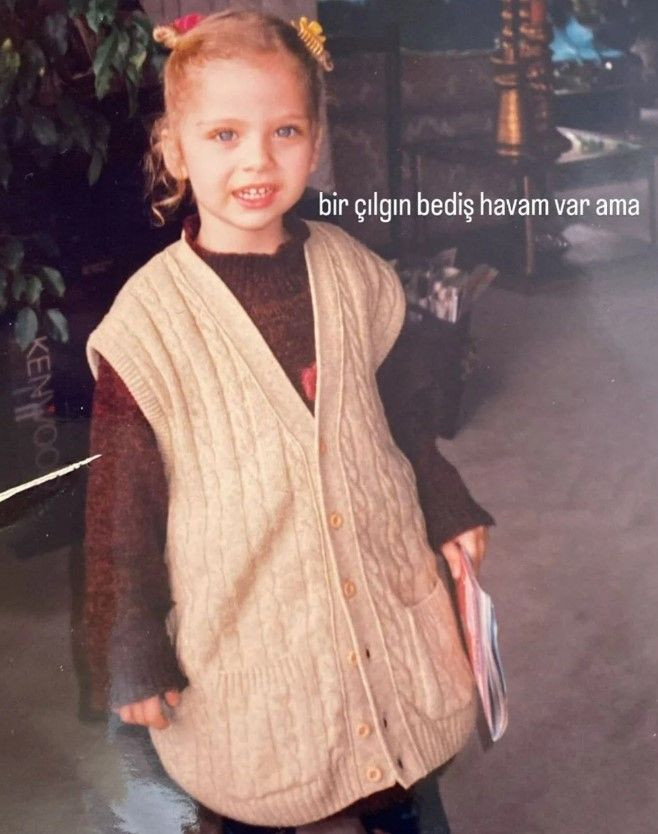 Onu tanıyabildiniz mi? Küçüklüğünü 'Çılgın Bediş havam var' notuyla paylaştı