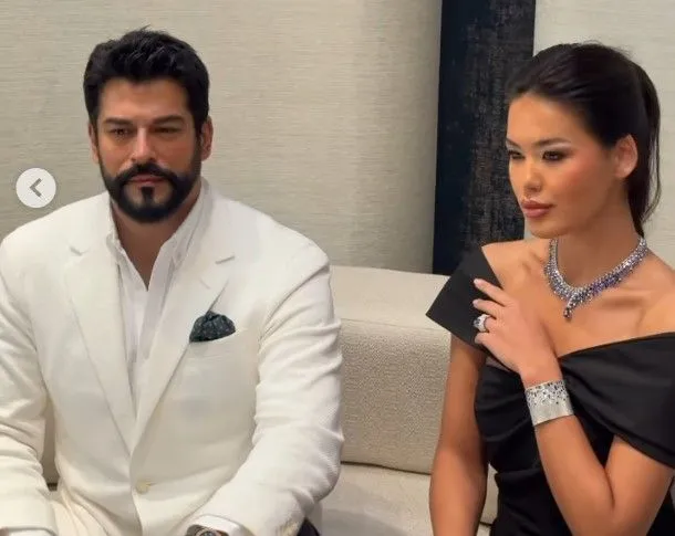 Burak Özçivit ile fotoğraf için '1 milyon dolar' verdi mi? Ainura Daudova'dan yanıt