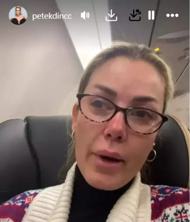 Petek Dinçöz acı haberi gözyaşları içinde duyurdu