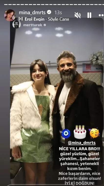Kızıl Goncalar'ın Zeynep'i Mina Demirtaş, 17 yaşına girdi! Set ekibinden genç oyuncuya kutlama