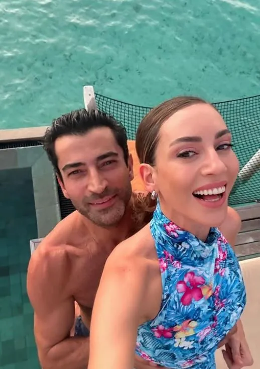 Sinem Kobal'dan Maldivler paylaşımı: "Yakın zaman, d vitamin mutluluğu"