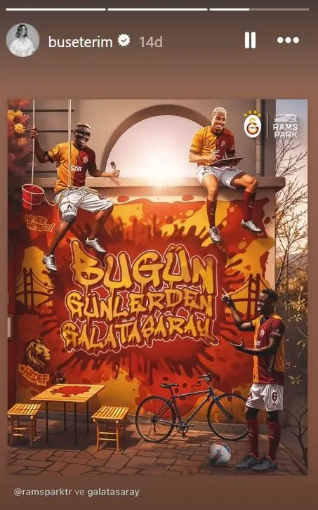 Ünlü isimlerden derbi paylaşımı