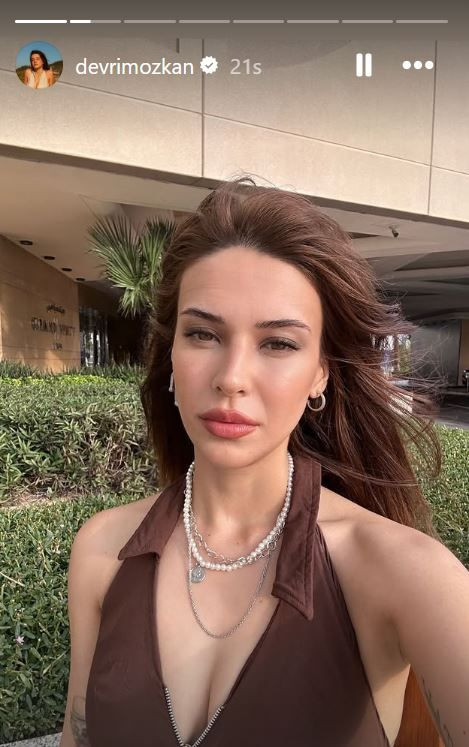 Devrim Özkan'dan Dubai paylaşımı