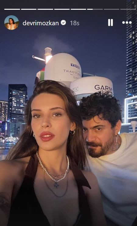Devrim Özkan'dan Dubai paylaşımı
