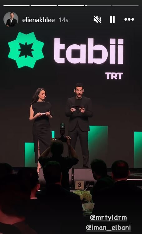 Tabii Dubai galasında ünlü oyuncular şıklığı ile dikkat çekti
