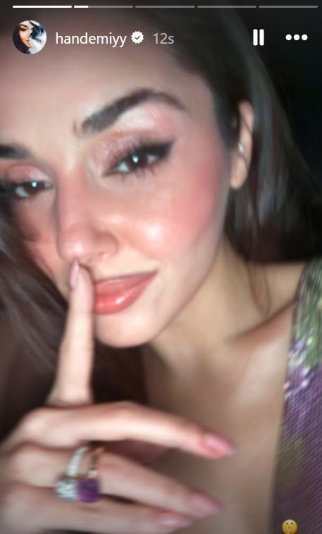 Hande Erçel, Milano Moda Haftası'nda boy gösterdi! Stili beğeni topladı
