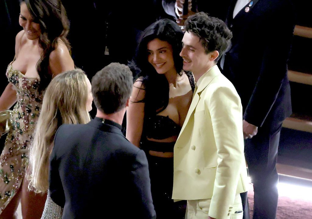 Kylie Jenner ve Timothée Chalamet, Oscar Töreni’nde romantik anlar yaşadı
