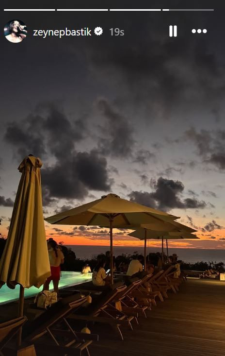 Zeynep Bastık ve Serkay Tütüncü, Bali'de tatile çıktı