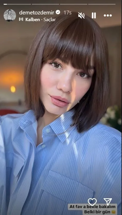 Demet Özdemir’den yeni imaj denemesi! Kısa saçlı haline yorum yağdı
