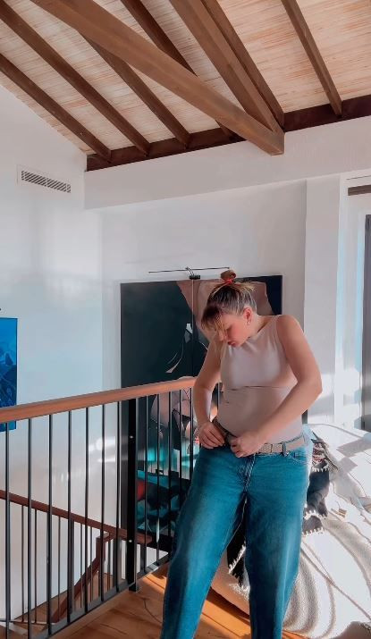 Gizem Karaca'dan esprili hamilelik paylaşımı: Üzerime olan hiçbir şey kalmadı
