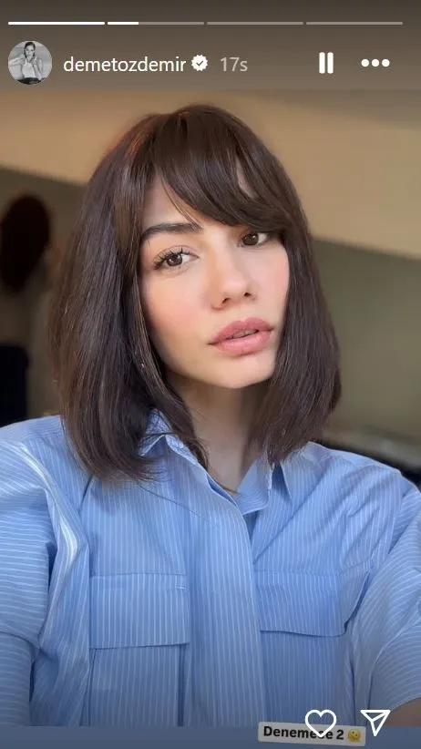 Demet Özdemir’den yeni imaj denemesi! Kısa saçlı haline yorum yağdı