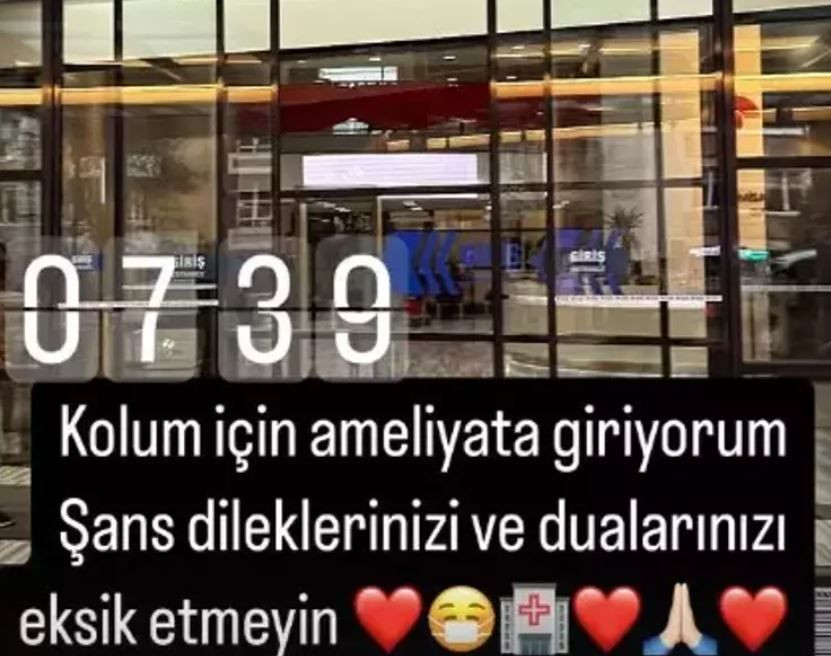 Kızılcık Şerbeti’nin Nilay’ı Feyza Civelek ameliyat oldu