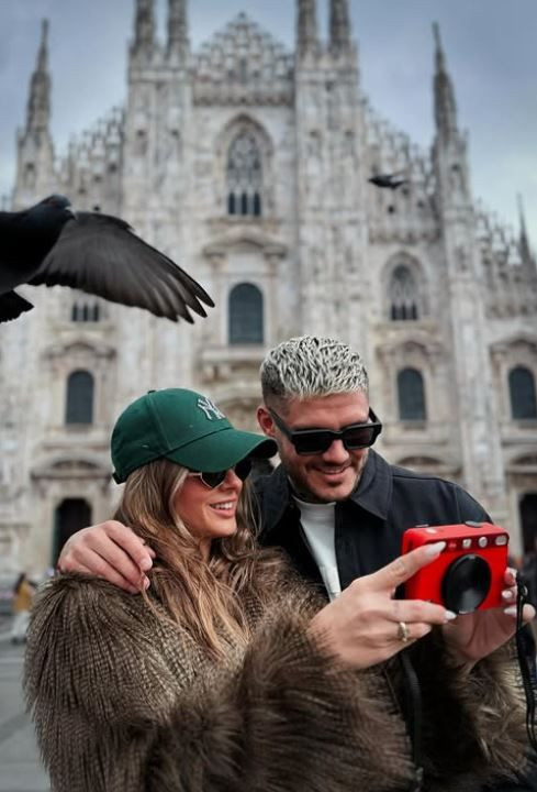 Mauro Icardi ve sevgilisi China Suárez’den romantik Milano tatili