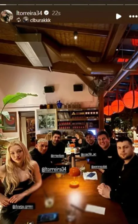 Duygu German ve Lucas Torreira aşk yaşıyor iddiası