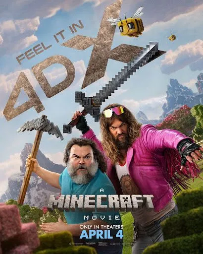 'Bir Minecraft Filmi'nden rekor geldi: Yılın en büyük açılışına imza attı
