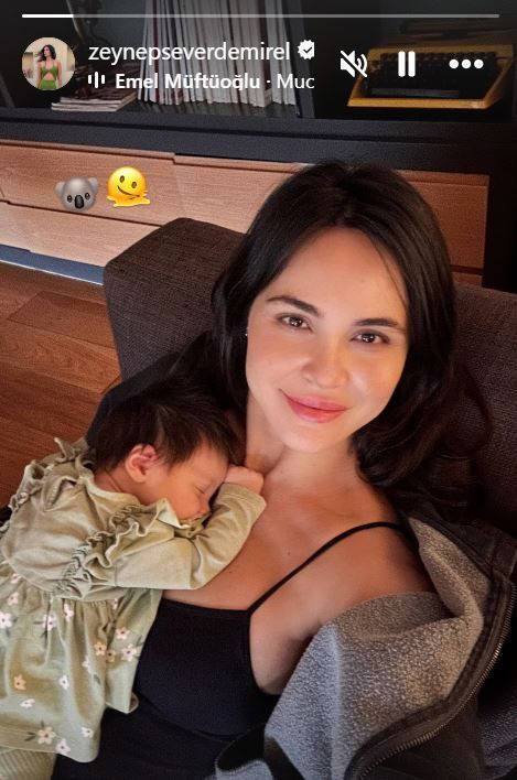 Zeynep Sever Demirel, kızı Yasmin'le yeni pozunu paylaştı