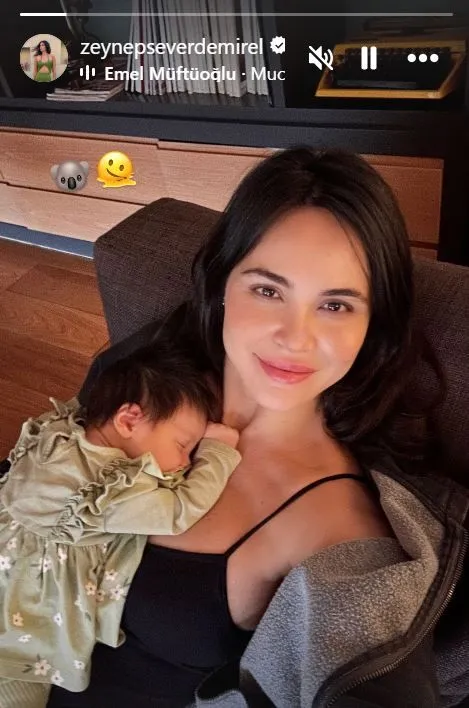 Zeynep Sever Demirel, kızı Yasmin'le yeni pozunu paylaştı