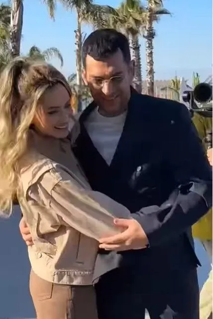 Iman Elbani'den eşi Murat Yıldırım'a romantik kutlama