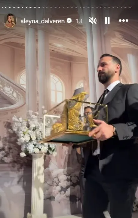 Sosyal medya fenomeni Aleyna Dalveren’in düğün görüntüleri gündem oldu