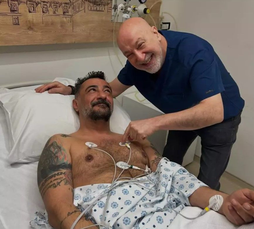 6 saat süren ameliyat geçiren Celil Nalçakan: 1 ay bebek mamasıyla beslendim