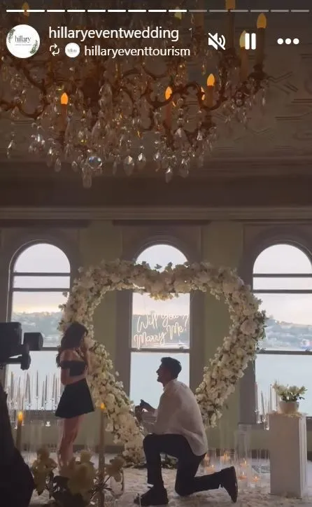 Gönül Dağı'nın Asuman'ı Hazal Çağlar evleniyor! Futbolcu Samet Akaydın'dan Hazal Çağlar'a romantik evlilik teklifi