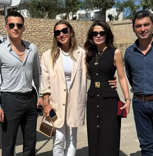 Mardin’de çekilen Uzak Şehir dizisinin setini ziyaret eden ünlüler