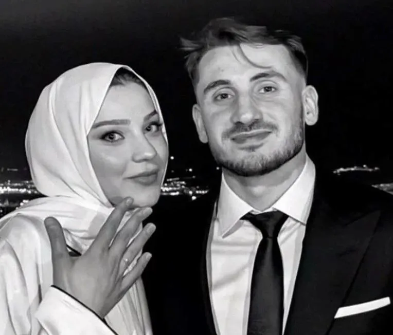 Milli futbolcu Kerem Aktürkoğlu, Ceren Azak ile evlendi