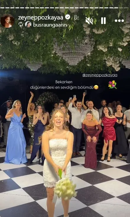 'Sihirli Annem'in 'Çilek'i Zeynep Özkaya ile pilot sevgilisi Oğulcan Can evlendi