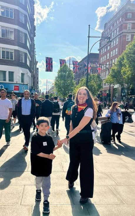 Fahriye Evcen'in Londra stili