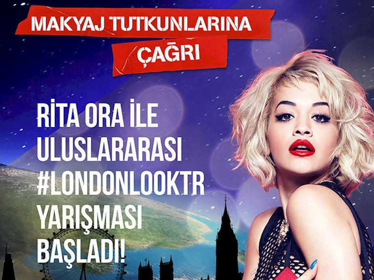 Rimmel, Rita Ora ile Türkiye Blogger elçisini seçiyor
