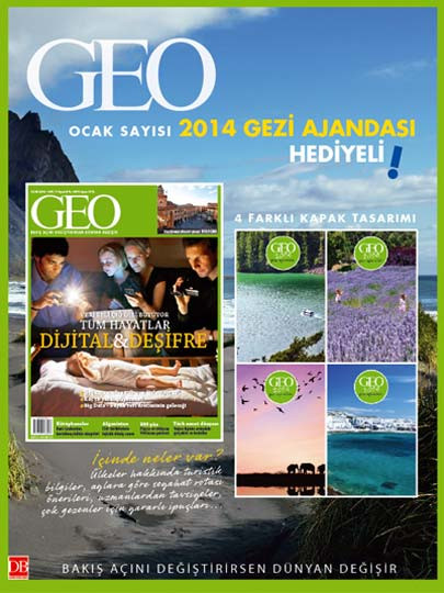 Geo Dergisi’nden Gezi ajandası