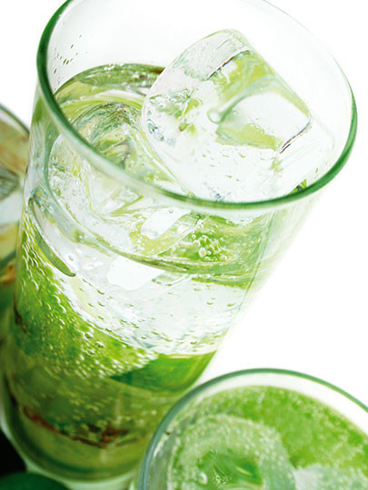 Yeşil elmalı limonata
