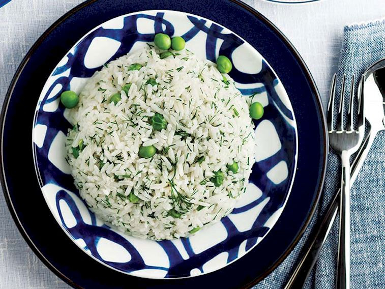 Bezelyeli pirinç pilavı