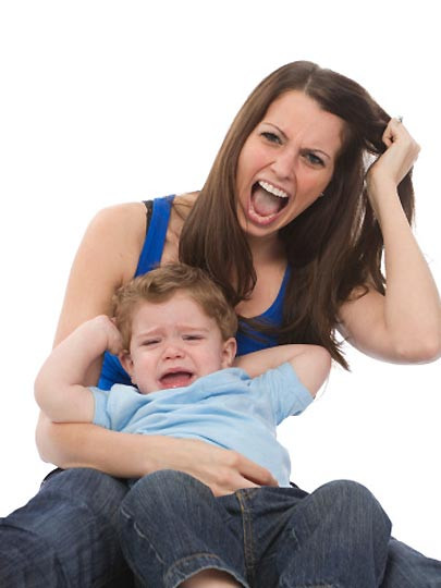 Stresli kadınların çocukları daha çok ağlıyor!