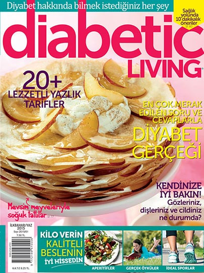 Diyabetlilere özel yeni bir dergi