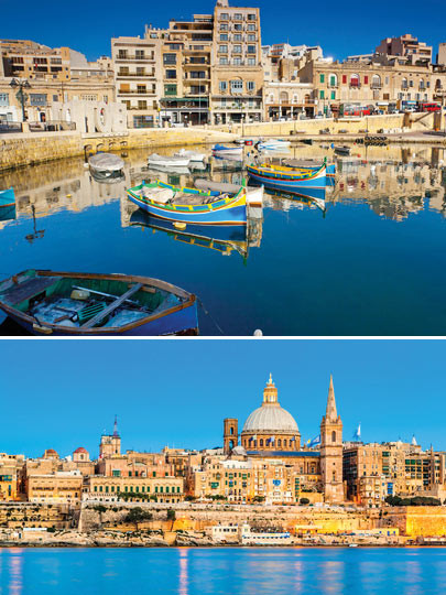 Malta'da hafta sonu molası