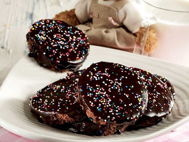 Kakaolu kek kurabiye